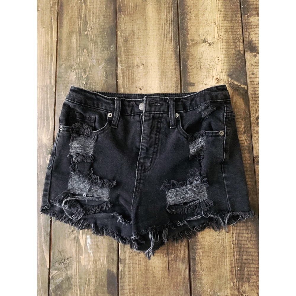 hi rise shorts